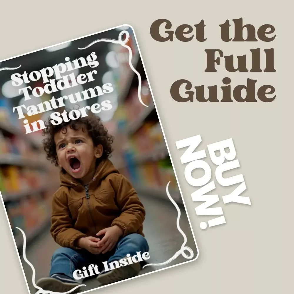 Stopping Toddler Tantrums in Stores | Toddler Behavior Guide for Parents | Calm Shopping Strategies, Store Tantrum Solutions, Parenting eBook Download