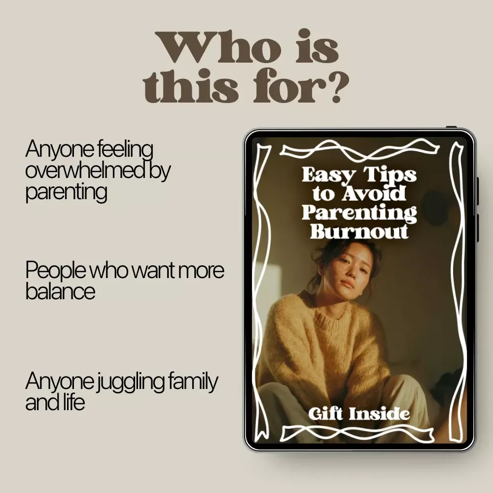 Easy Tips to Avoid Parenting Burnout | Practical Ebook Guide with Parenting Burnout Prevention Tips for Busy Moms & Dads