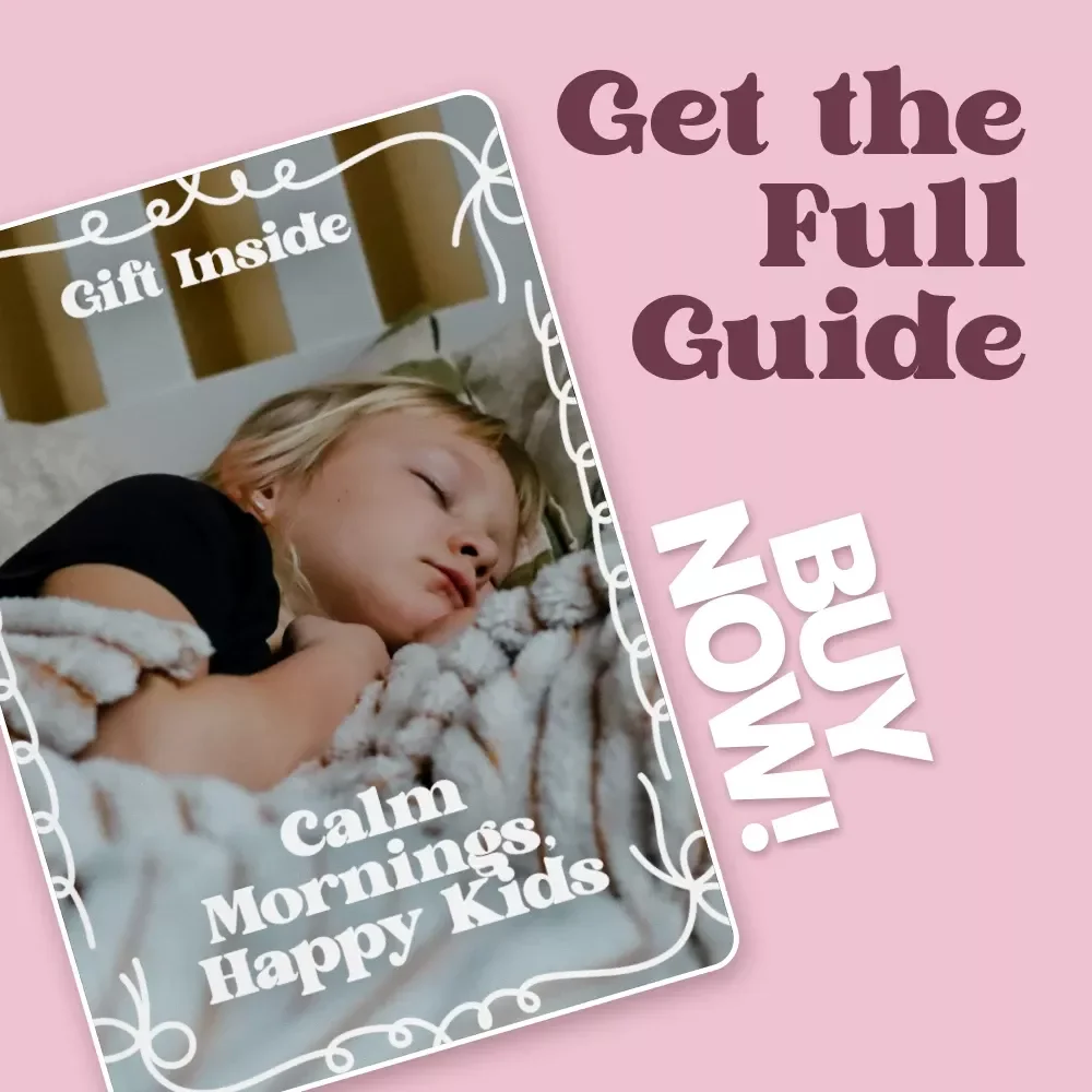 Calm Mornings, Happy Kids – Gentle Parenting Ebook for a Kids Morning Routine Without Stress | Peaceful School-Day Starts Guide