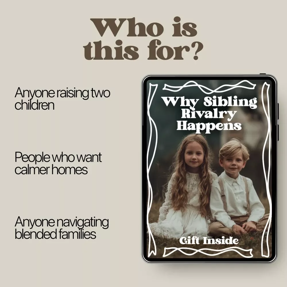 Why Sibling Rivalry Happens – Printable Checklist for Parents | Understand Sibling Rivalry Common Causes & Family Dynamics