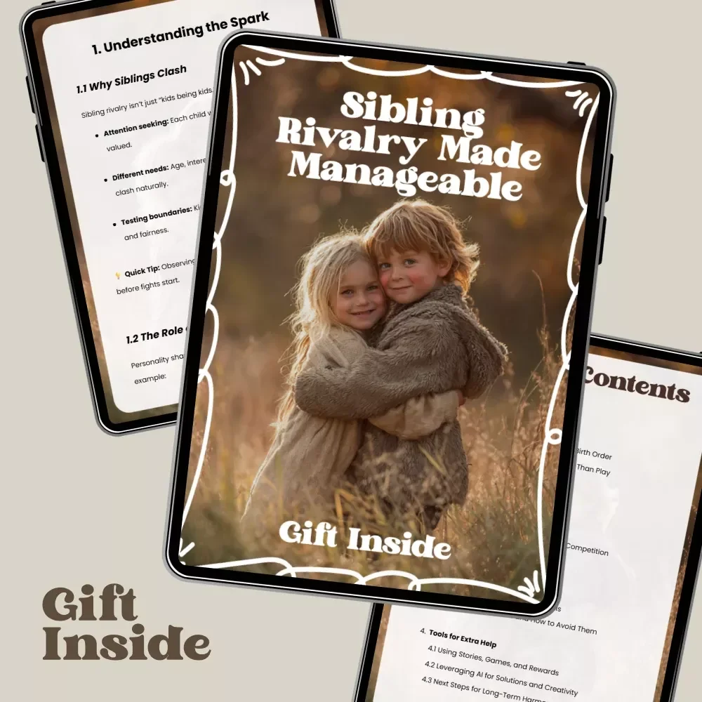 Sibling Rivalry Made Manageable – Practical Family Guide with Proven Sibling Rivalry Management Tips for Peaceful Homes