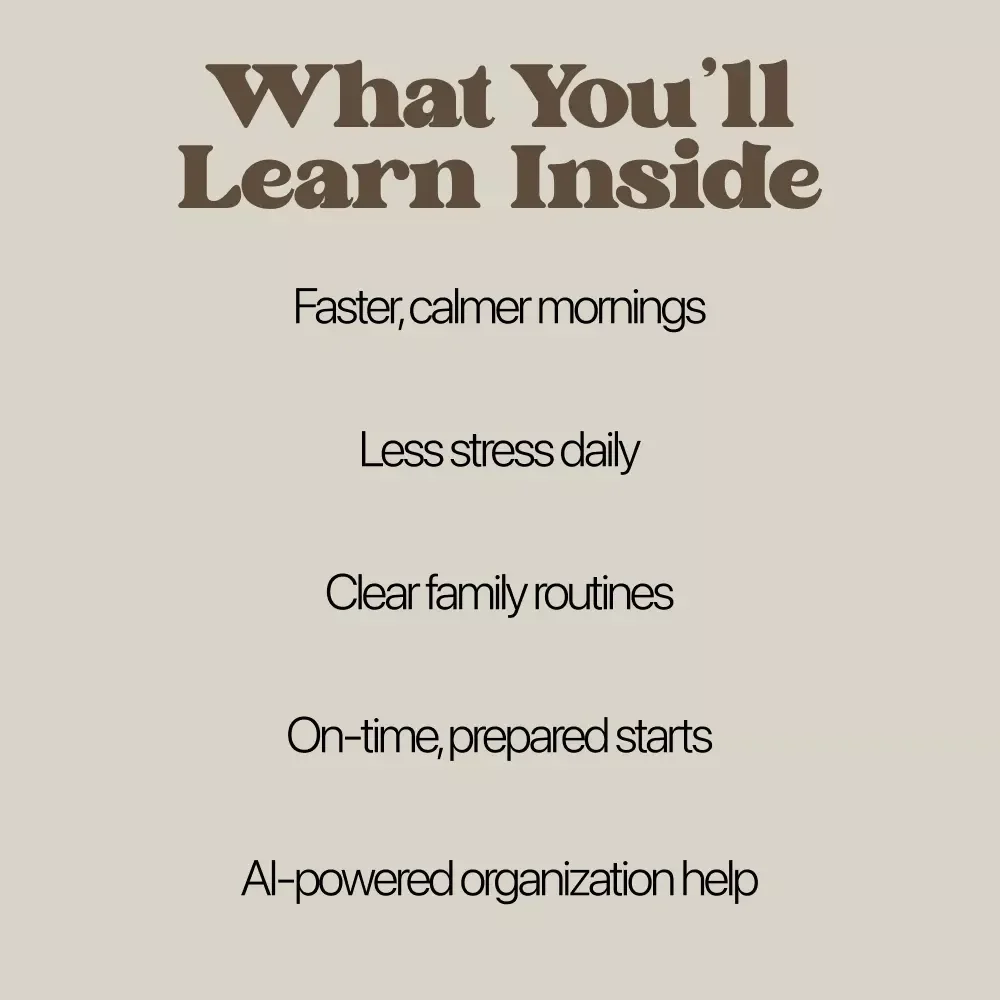 The Smart Morning Routine for Busy Parents | Morning Routine for Working Parents Guide, Stress-Free Mornings, Productivity & Family Balance