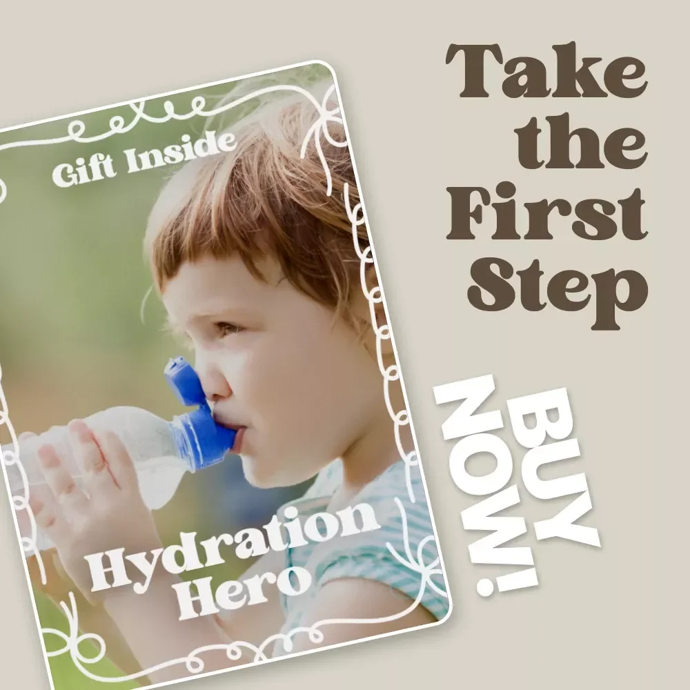 Hydration Hero – Printable Checklist for Parents | Easy Guide to dehydration signs in kids | Digital Download