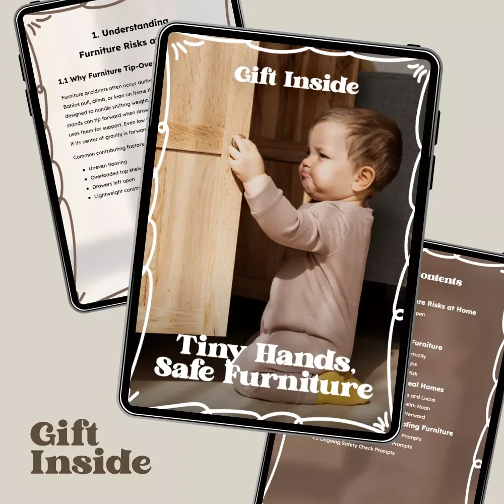 Tiny Hands, Safe Furniture – A Practical Guide with Baby Proofing Furniture Tips for Safer Homes