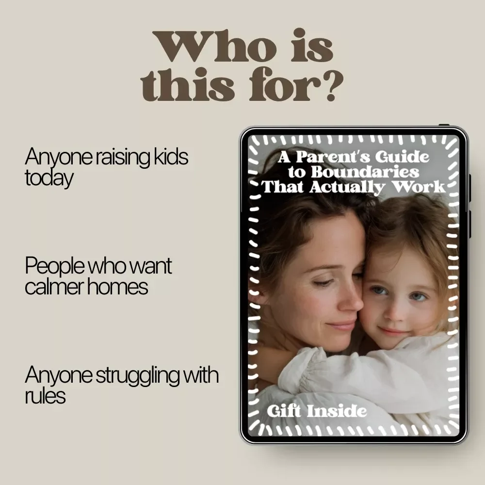 A Parent’s Guide to Boundaries That Actually Work | Practical Parenting eBook for Setting Rules That Stick, Calm Discipline & Consistent Family Boundaries