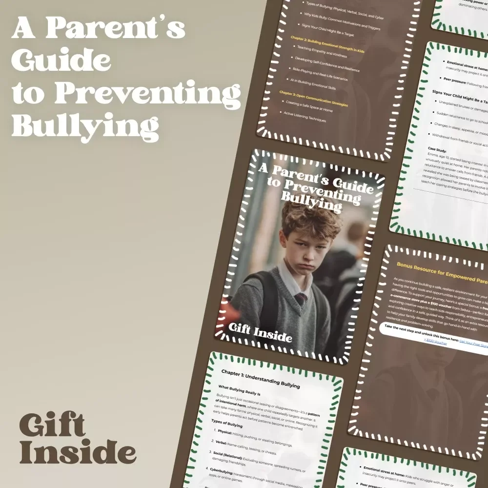 A Parent’s Guide to Preventing Bullying | Practical eBook for Parents on how to prevent bullying, Build Confidence & Stop Bullying Before It Starts