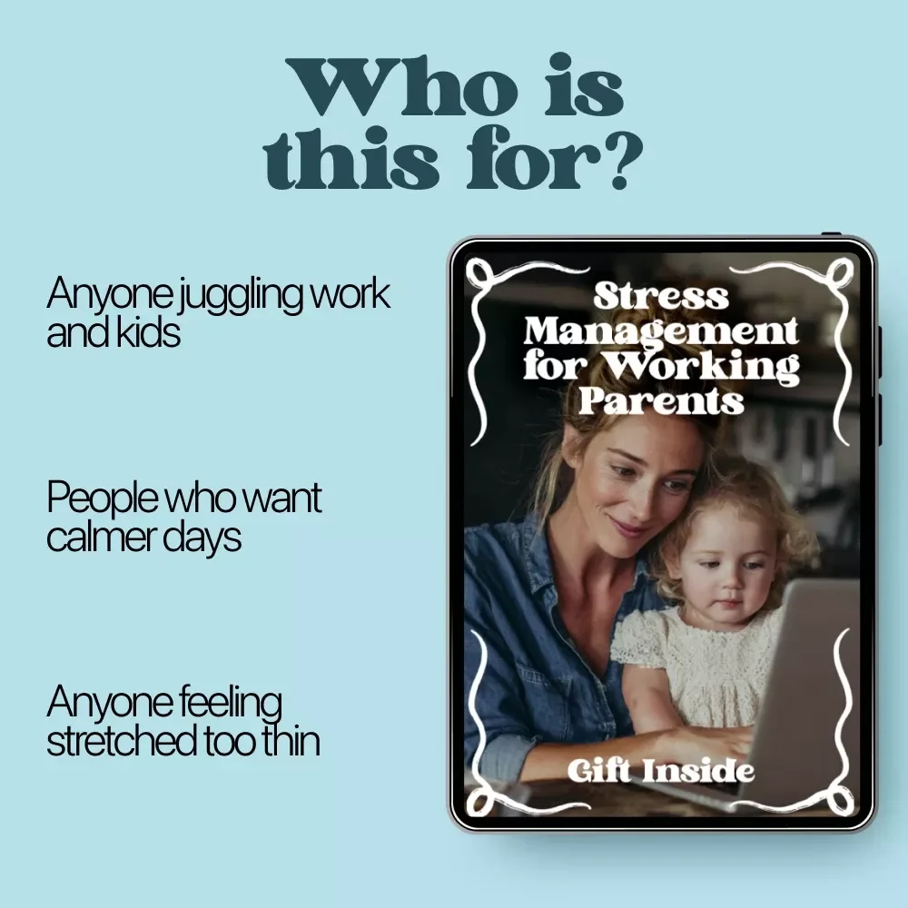 Stress Management for Working Parents – Practical Ebook Guide for Balance, Calm, and Daily Support | stress management for working parents