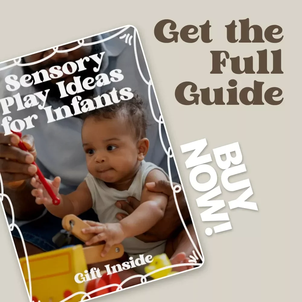 Sensory Play Ideas for Infants | Printable Guide for Sensory Play for Infants, Easy At-Home Activities, Early Development Learning Resource