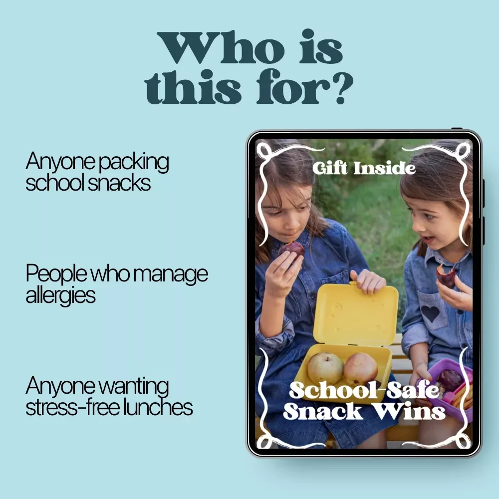 School-Safe Snack Wins | Smart Lunchbox Guide for Busy Parents | Easy school safe snack ideas