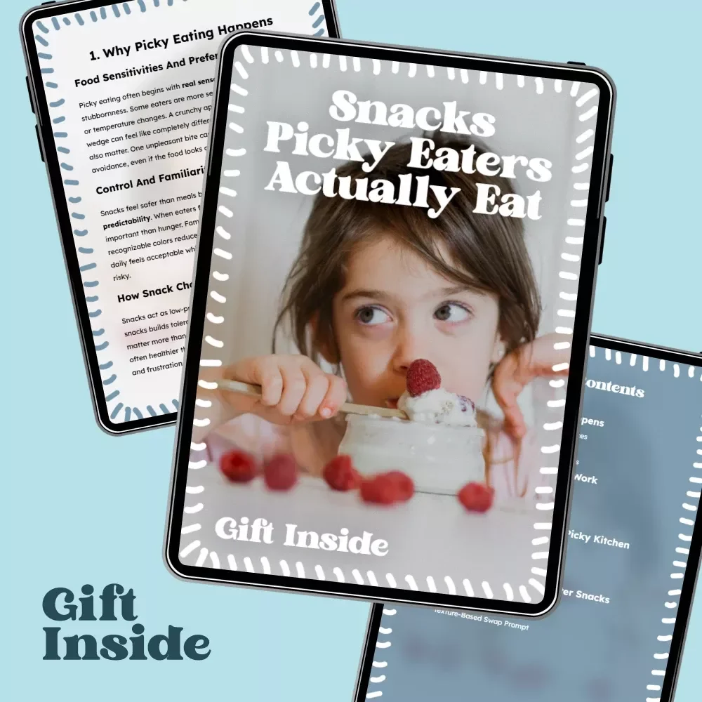 Snacks Picky Eaters Actually Eat – Practical Guide for Snacks for Picky Eaters, Stress-Free Snack Ideas, Texture-Based Strategies & Real-Life Parent Solutions