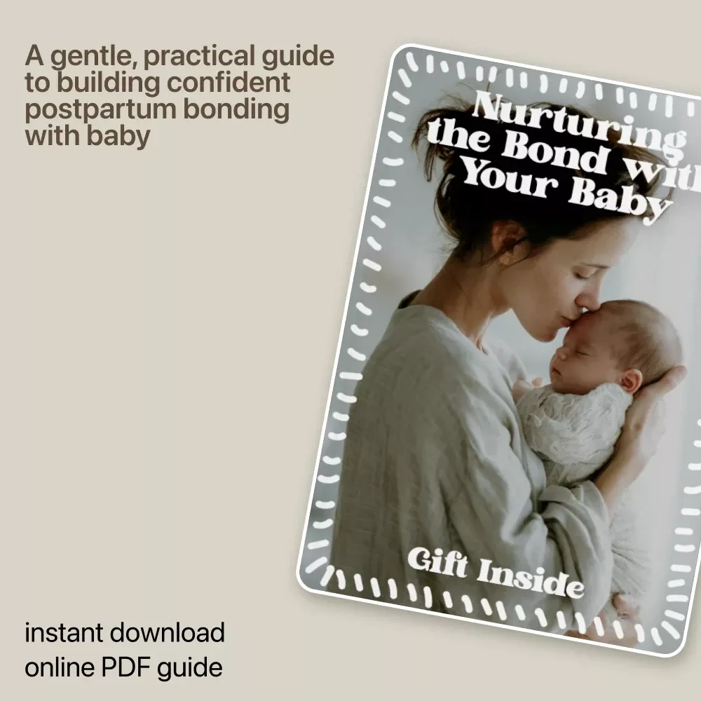 Nurturing the Bond with Your Baby – A Gentle Guide to Postpartum Bonding with Baby | Digital eBook for New Parents