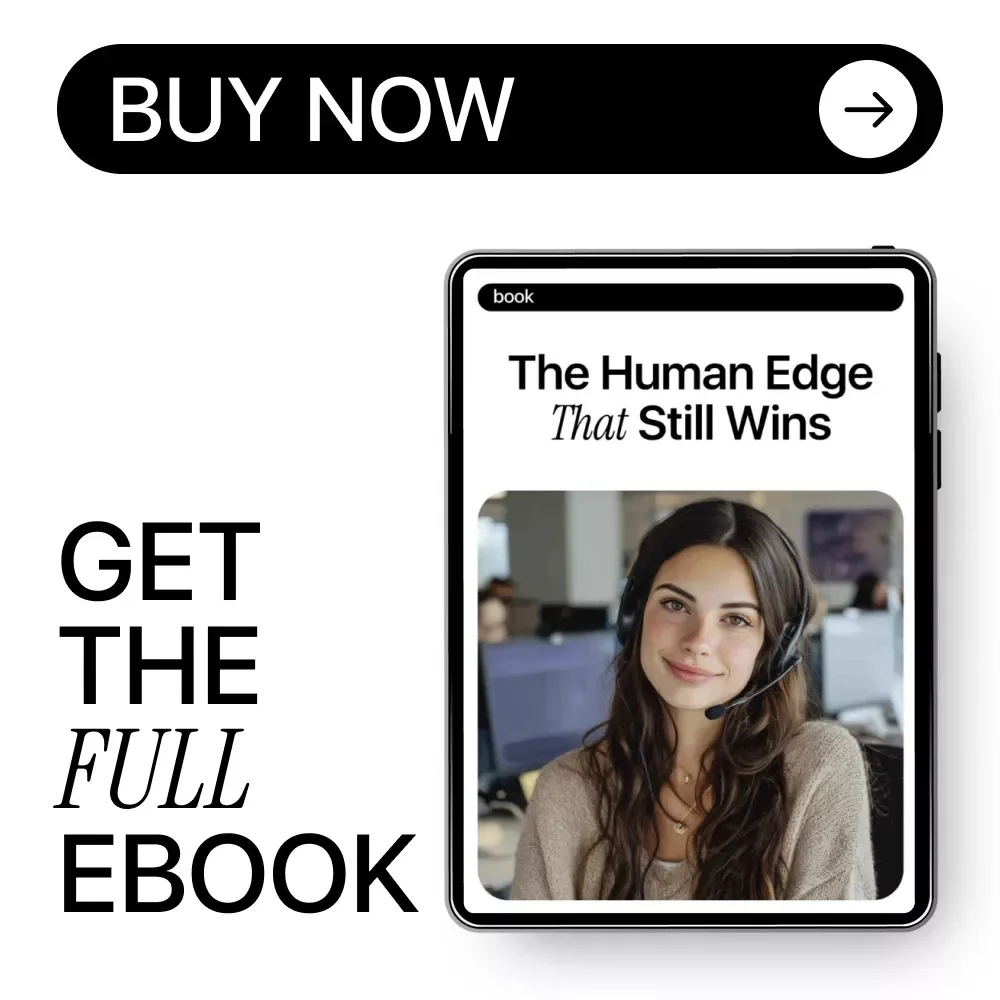 The Human Edge That Still Wins – Ebook on Human Skills AI Cannot Replace for Leaders, Creatives & Professionals
