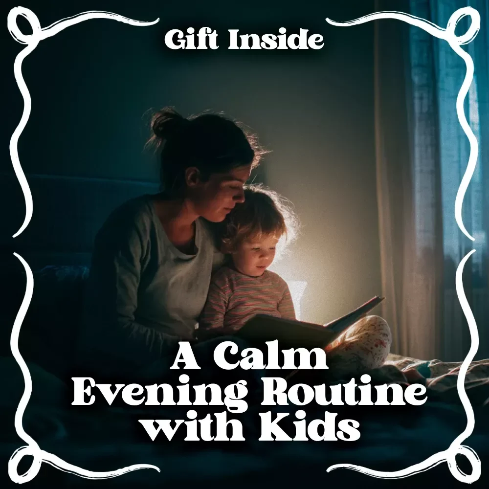 A Calm Evening Routine with Kids – A Gentle Guide for an evening routine after work with kids | Peaceful Nights & Family Flow