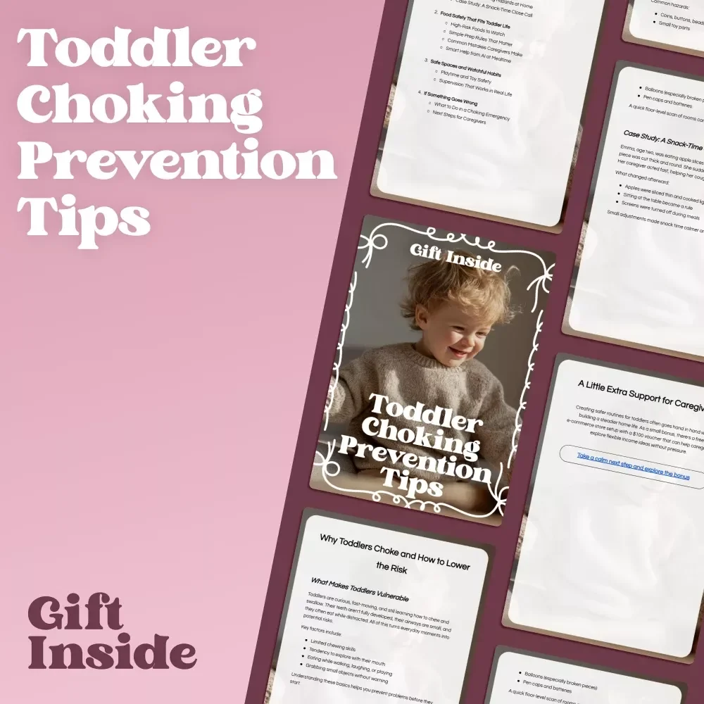 Toddler Choking Prevention Tips – Practical Safety Guide for Parents & Caregivers | Everyday Toddler Choking Prevention Tips You Can Use Today