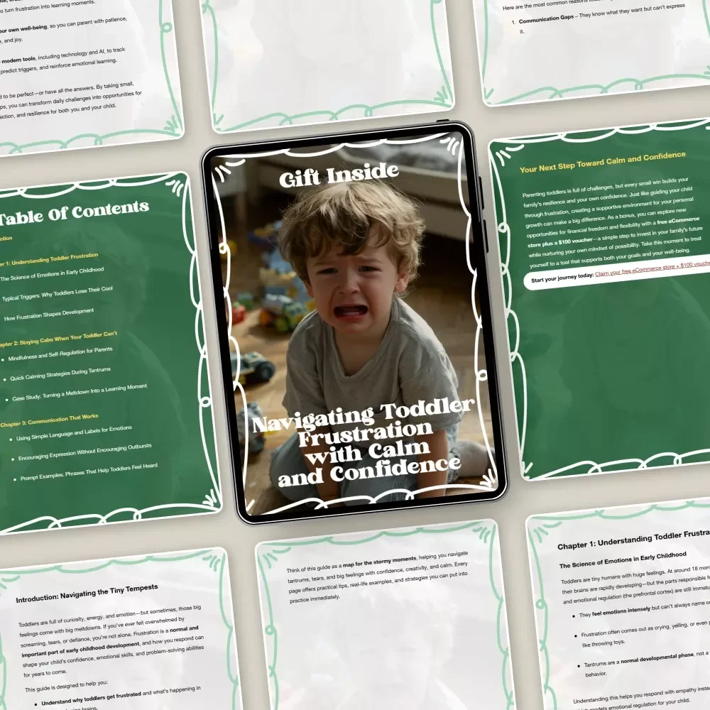Navigating Toddler Frustration with Calm and Confidence – Practical Parenting eBook on How to Cope with Toddler Frustration, Tantrums & Emotional Development