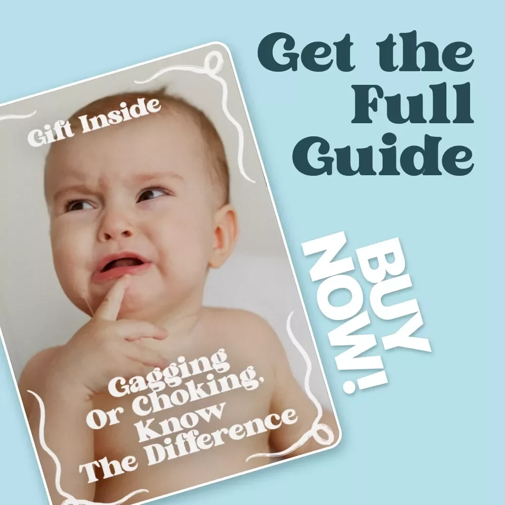 Gagging Or Choking, Know The Difference – Parent Feeding Safety Guide for Baby Gagging vs Choking Concerns | Digital Download