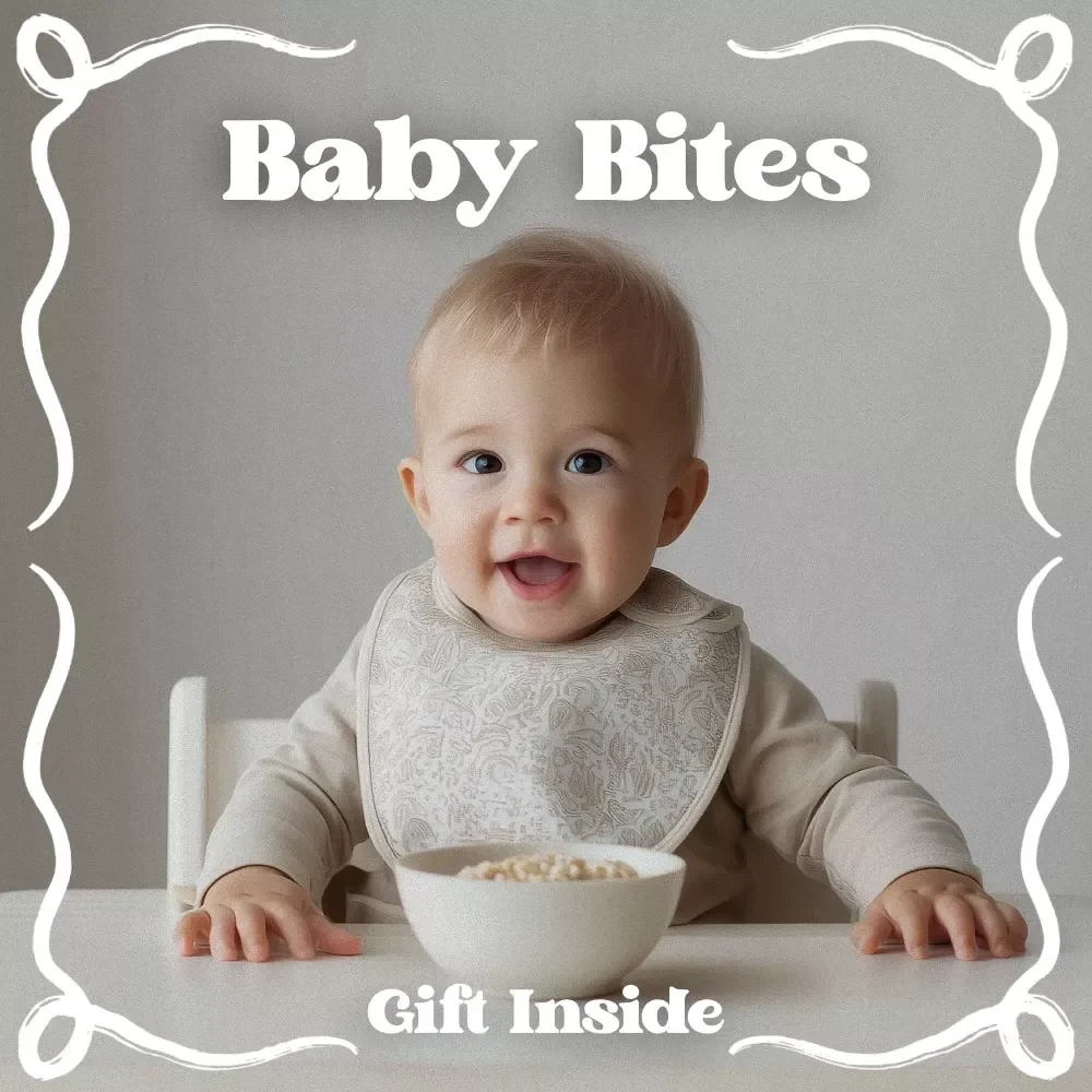 Baby Bites | First Foods Checklist for Infants | First Foods for Babies List | Printable & Digital Download
