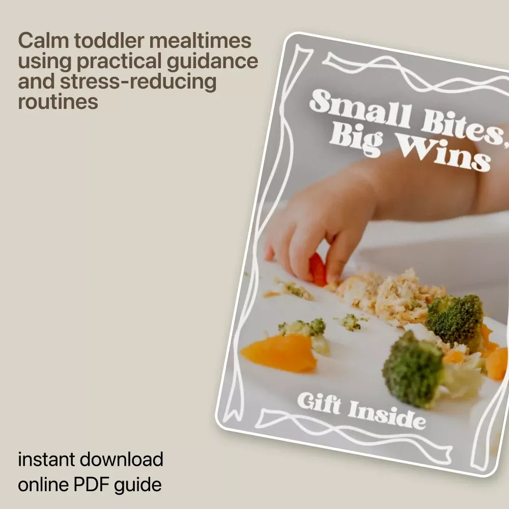 Small Bites, Big Wins – A Practical Guide to Toddler Mealtime Behavior Tips, Calm Family Meals & Stress-Free Eating Routines