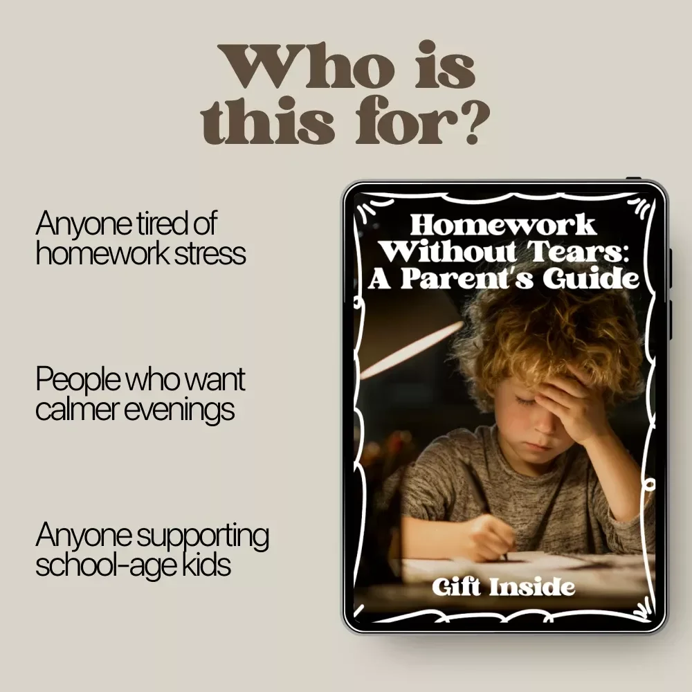 Homework Without Tears: A Parent’s Guide – How to Help Homework Reluctant Kids with Calm, Proven Strategies