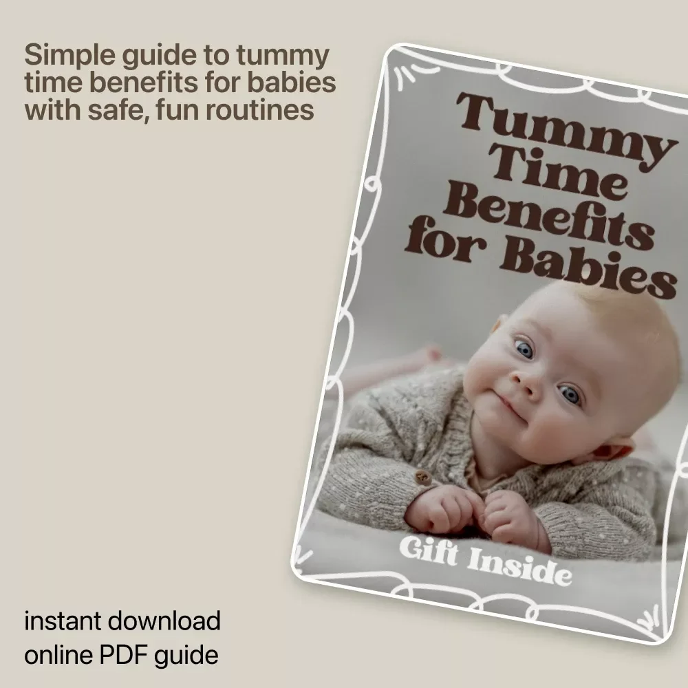 Tummy Time Benefits for Babies – Complete Parent Guide, Safe Activities, Fun Ideas & AI-Enhanced Routine Builder (Digital Download)