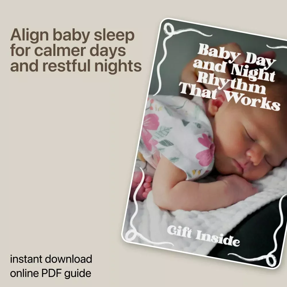 Baby Day and Night Rhythm That Works | Baby Routine for Day and Night eBook for Better Sleep, Calm Days & Peaceful Nights