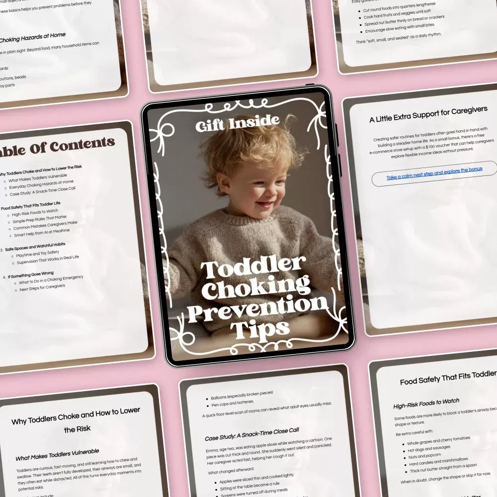 Toddler Choking Prevention Tips – Practical Safety Guide for Parents & Caregivers | Everyday Toddler Choking Prevention Tips You Can Use Today