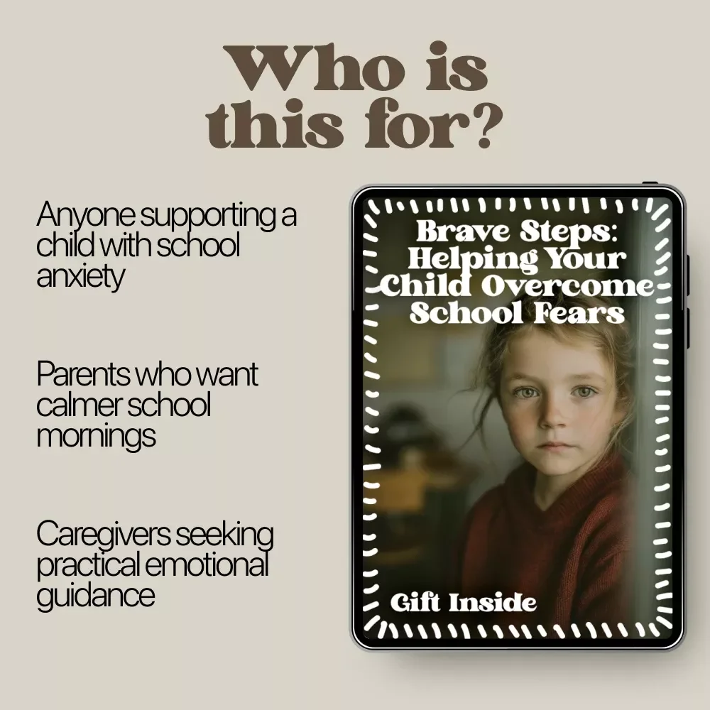 Brave Steps: Helping Your Child Overcome School Fears – Parent Guide for School Anxiety, Back-to-School Confidence, Emotional Support & Practical Strategies