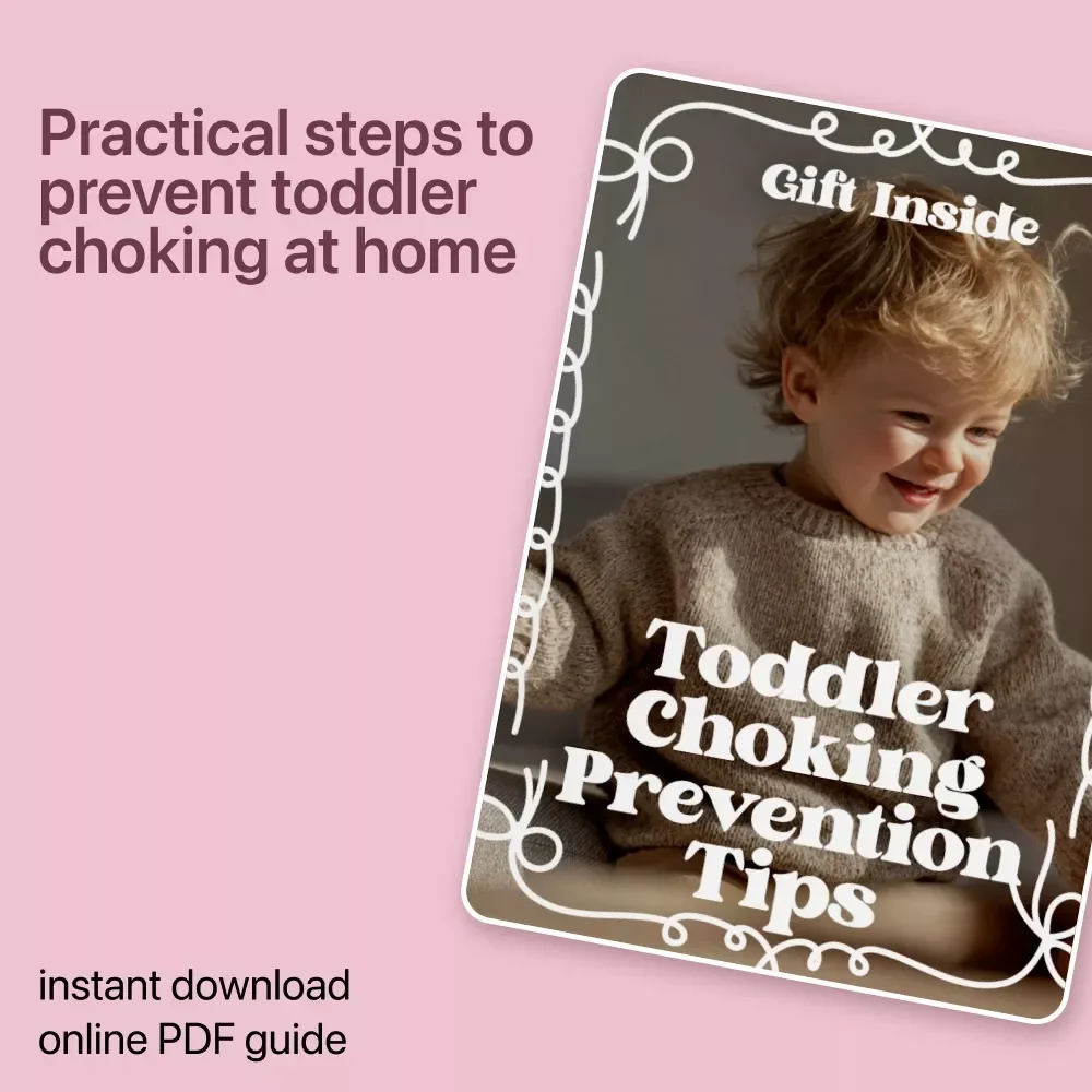 Toddler Choking Prevention Tips – Practical Safety Guide for Parents & Caregivers | Everyday Toddler Choking Prevention Tips You Can Use Today
