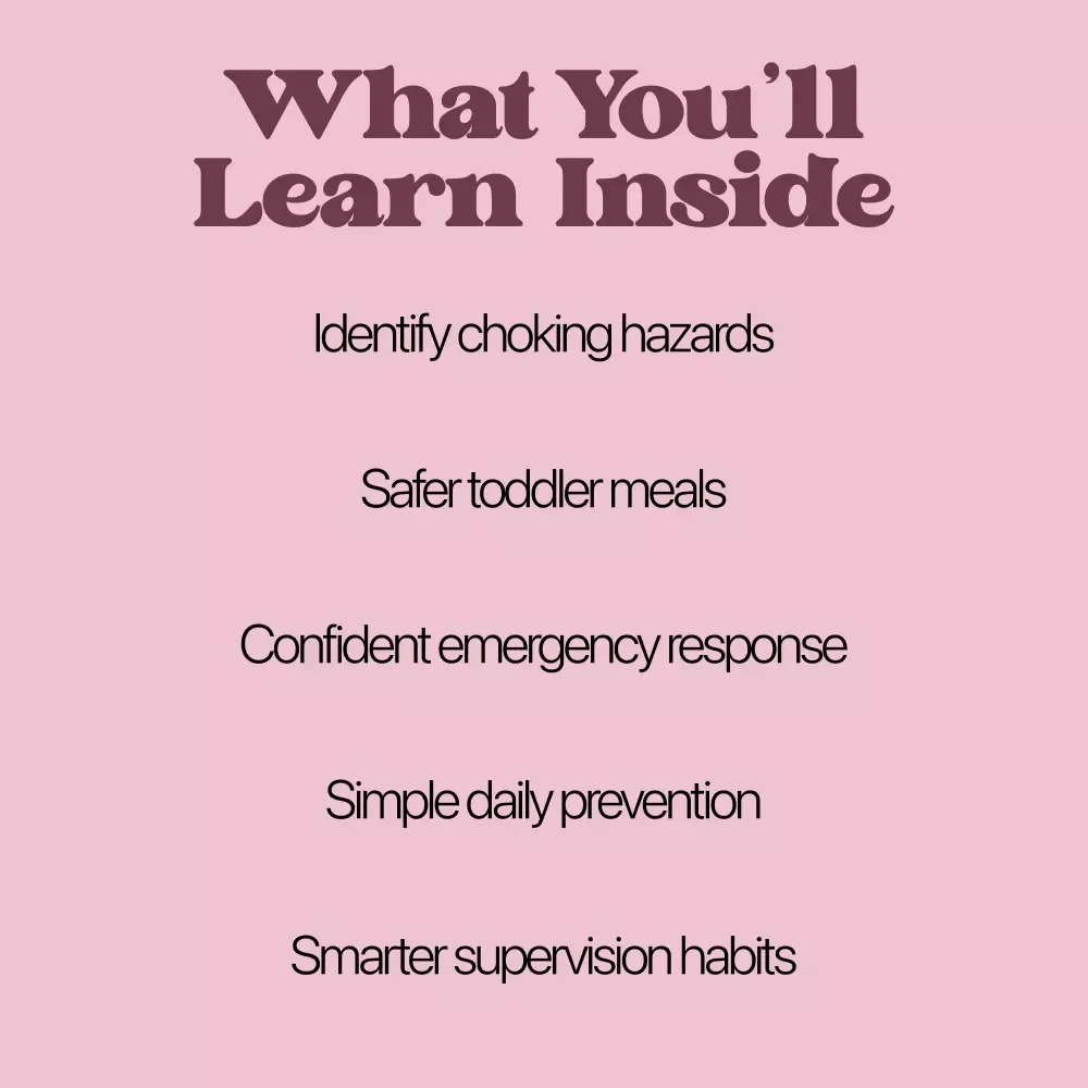 Toddler Choking Prevention Tips – Practical Safety Guide for Parents & Caregivers | Everyday Toddler Choking Prevention Tips You Can Use Today