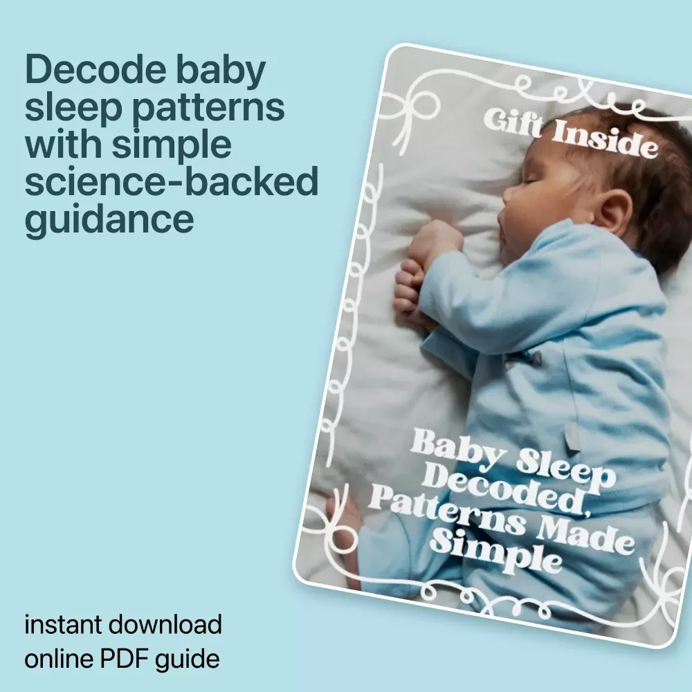 Baby Sleep Decoded, Patterns Made Simple – Baby Sleep Patterns Explained eBook for New Parents, Infant Sleep Cycles, Newborn to 12 Months Sleep Guide