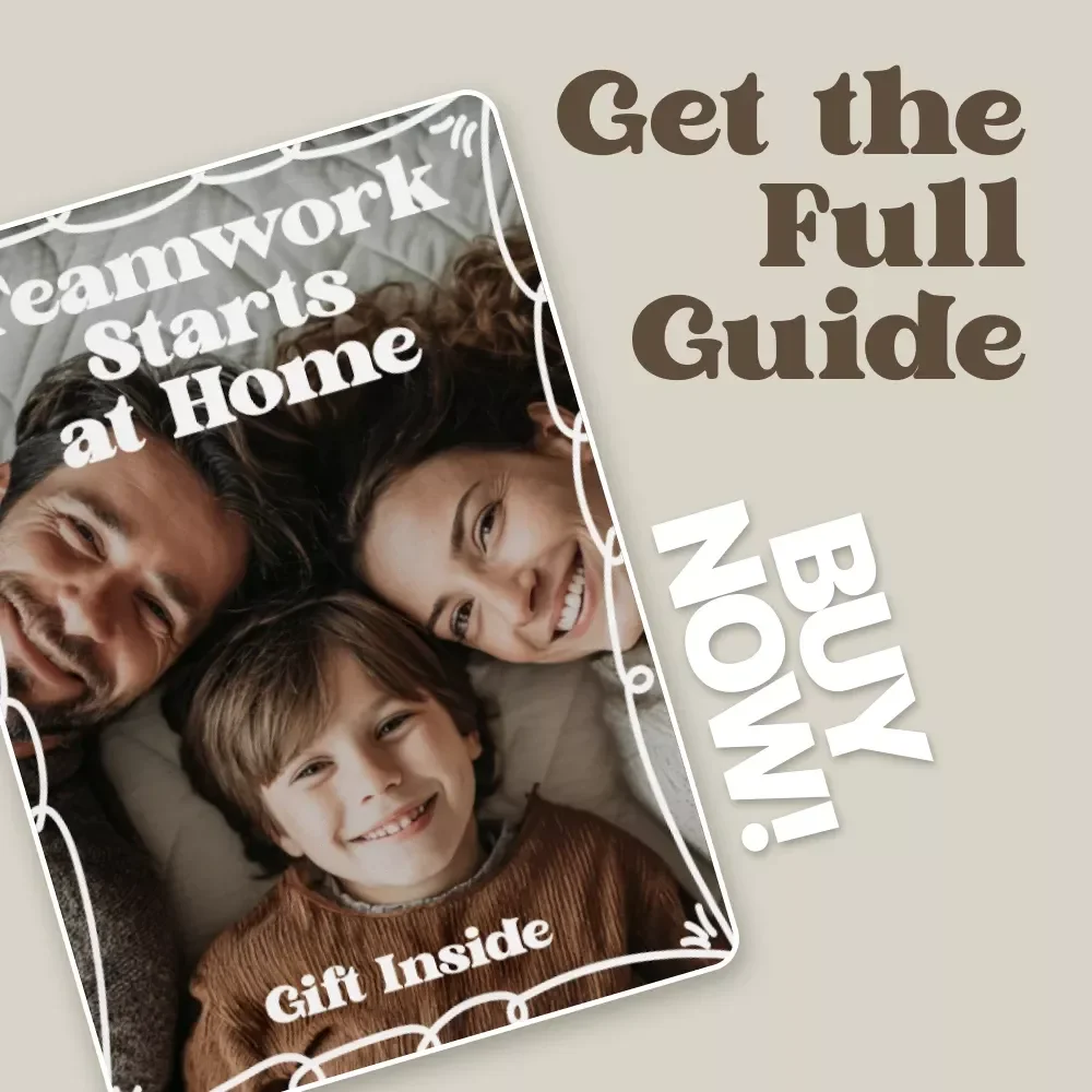Teamwork Starts at Home | Family Chore Chart Setup eBook for Stress-Free Household Routines, Fair Chores & Motivated Kids