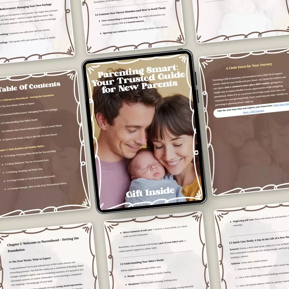 Parenting Smart: Your Trusted Guide for New Parents – Reliable Parenting Advice for New Parents | Practical Daily Routines, Emotional Bonding & Modern AI Parenting Support