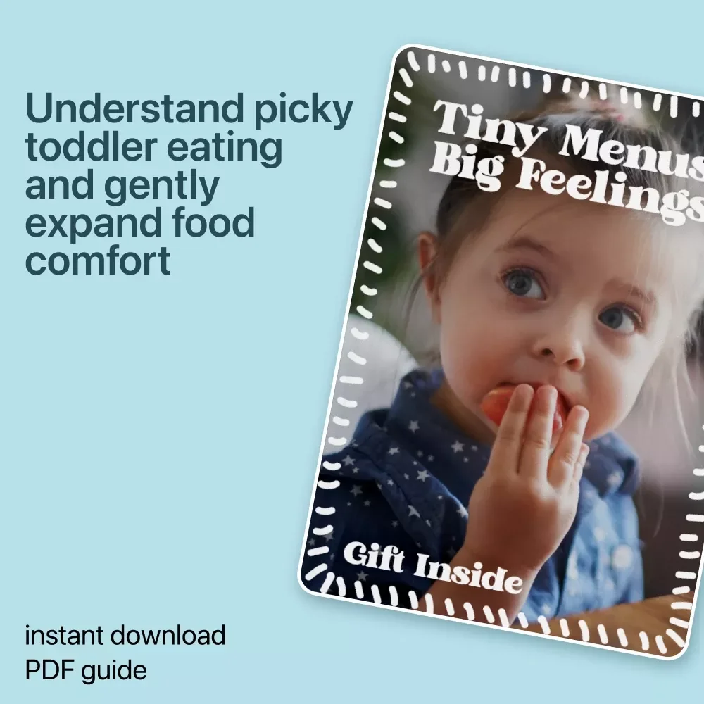Tiny Menus, Big Feelings – A Gentle Guide for Toddler Limited Food Choices | Understanding Picky Eating Phases & Expanding Variety