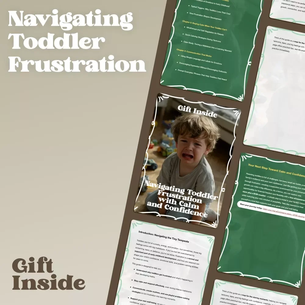 Navigating Toddler Frustration with Calm and Confidence – Practical Parenting eBook on How to Cope with Toddler Frustration, Tantrums & Emotional Development