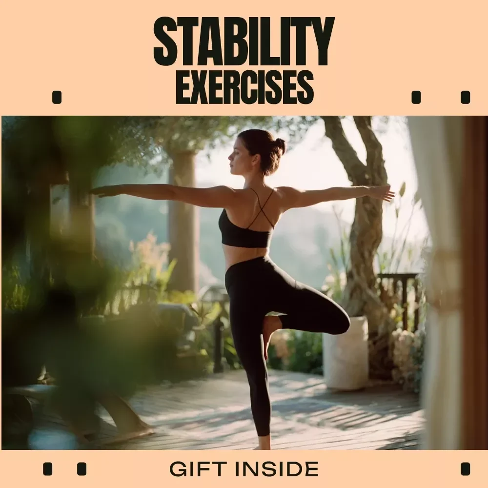 Strong, Steady, In Control – Stability Exercises eBook for Core Strength, Balance & Confident Movement | Digital Fitness Guide