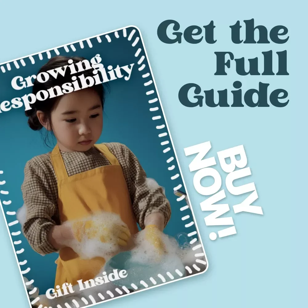 Growing Responsibility: Age Appropriate Chores Guide for Children | Digital Download