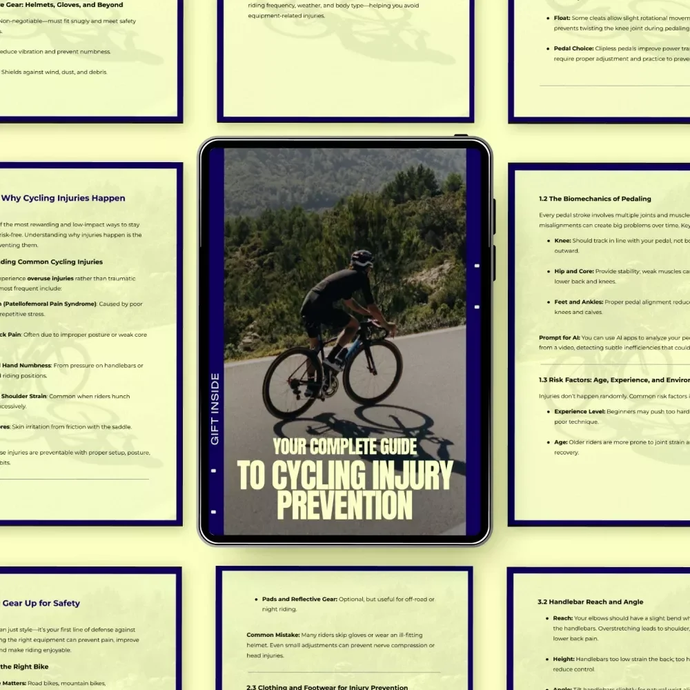 Your Complete Guide to Cycling Injury Prevention | Practical Cycling Injury Prevention eBook for Safer, Stronger Riding