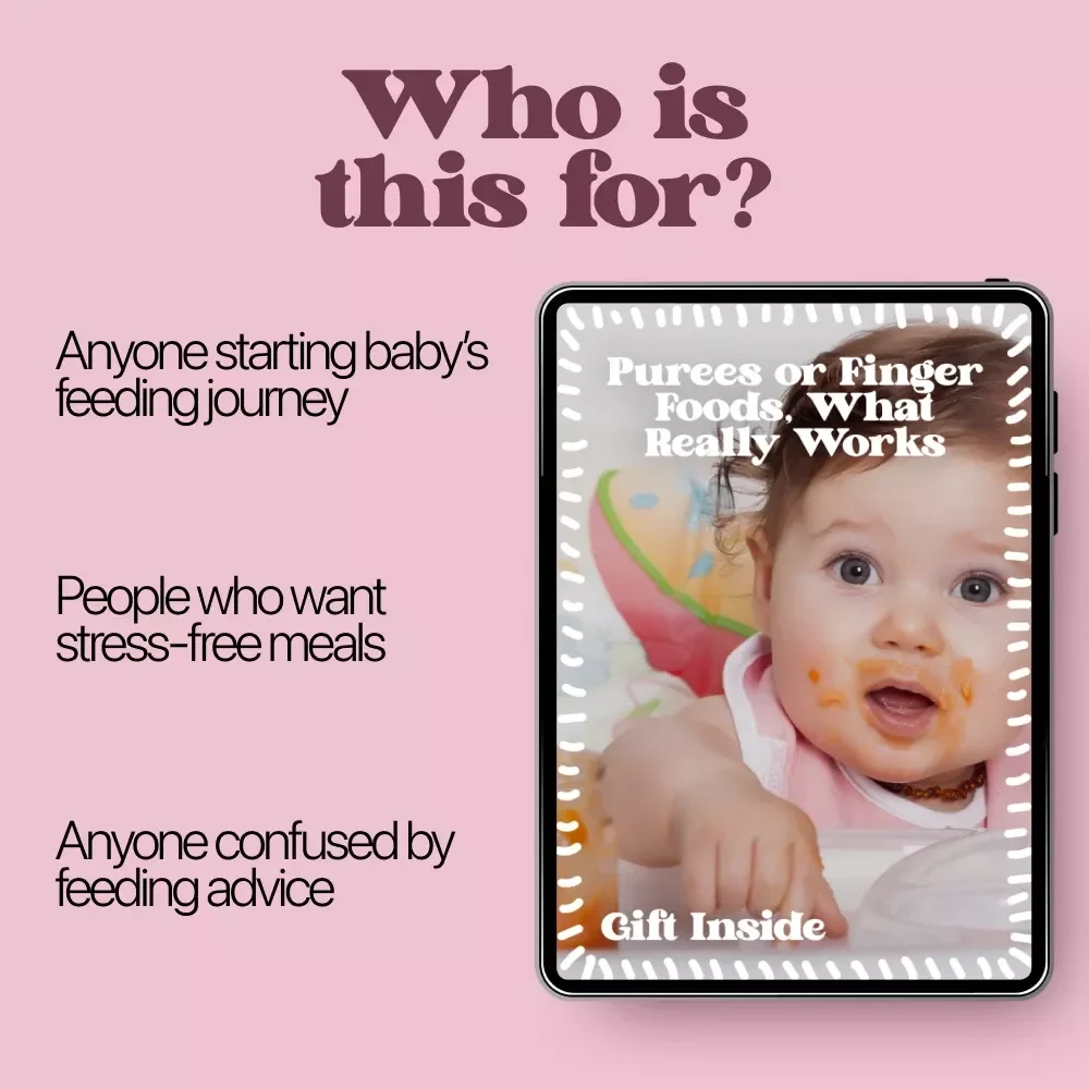 Purees or Finger Foods, What Really Works – Honest Baby Feeding Guide | Purees vs Finger Foods Explained for Confident Parents