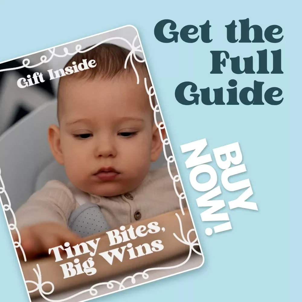Tiny Bites, Big Wins | Baby-Led Weaning eBook for Confident First Foods | baby led weaning basics Guide for New Parents