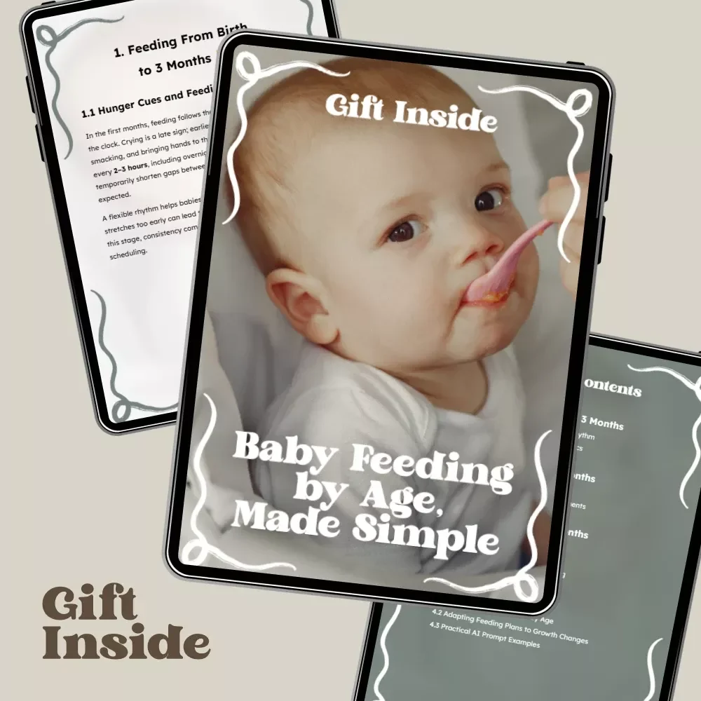 Baby Feeding by Age, Made Simple | Baby Feeding Schedule by Age Guide for New Parents, From Newborn to 12 Months