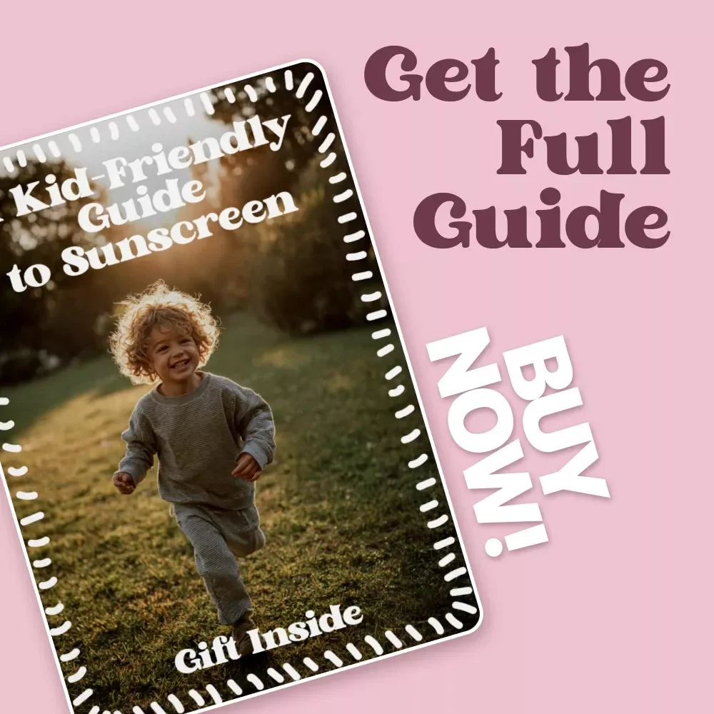 A Kid-Friendly Guide to Sunscreen | Digital Ebook for Parents & Kids | Sunscreen Basics for Kids Made Fun