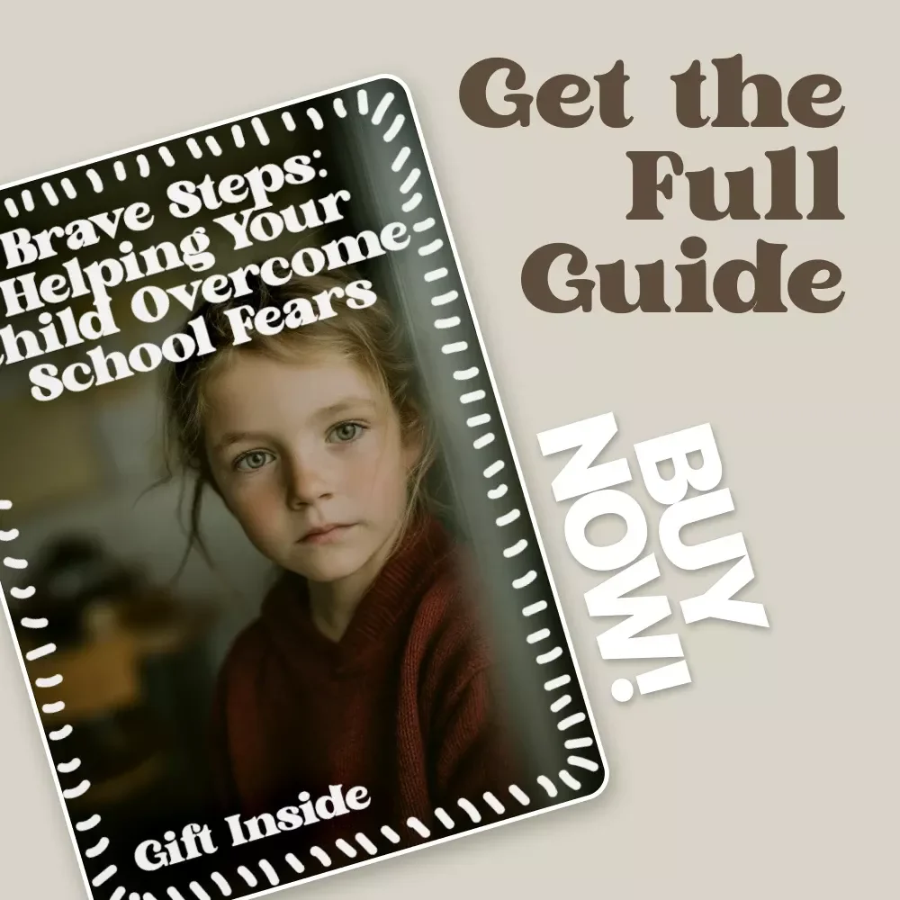 Brave Steps: Helping Your Child Overcome School Fears – Parent Guide for School Anxiety, Back-to-School Confidence, Emotional Support & Practical Strategies