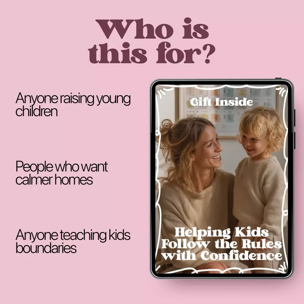 Helping Kids Follow the Rules with Confidence – A Practical Parenting Guide on how to help kids follow rules consistently