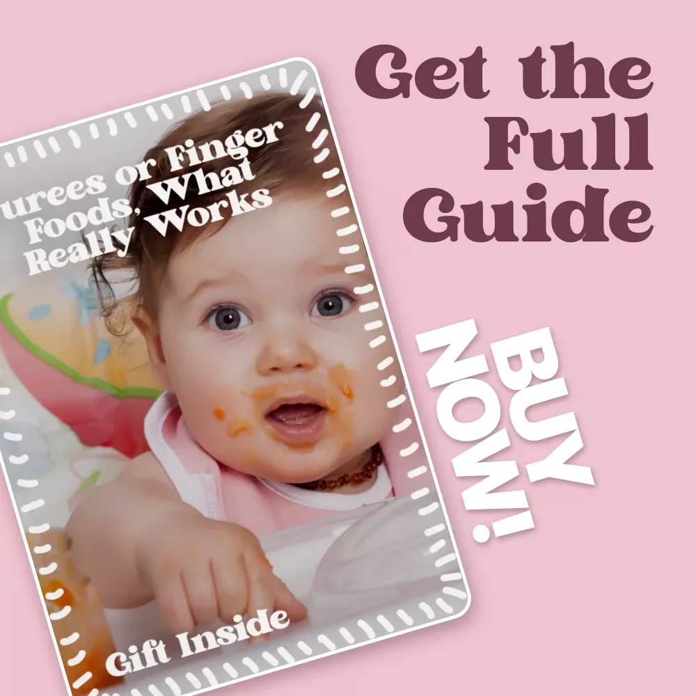 Purees or Finger Foods, What Really Works – Honest Baby Feeding Guide | Purees vs Finger Foods Explained for Confident Parents