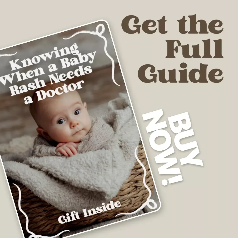 Knowing When a Baby Rash Needs a Doctor – Parent’s Guide to baby rash when to call doctor, Infant Skin Red Flags, Printable Digital Download