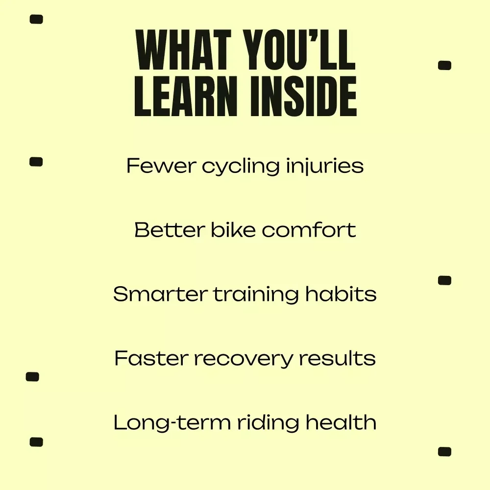 Your Complete Guide to Cycling Injury Prevention | Practical Cycling Injury Prevention eBook for Safer, Stronger Riding