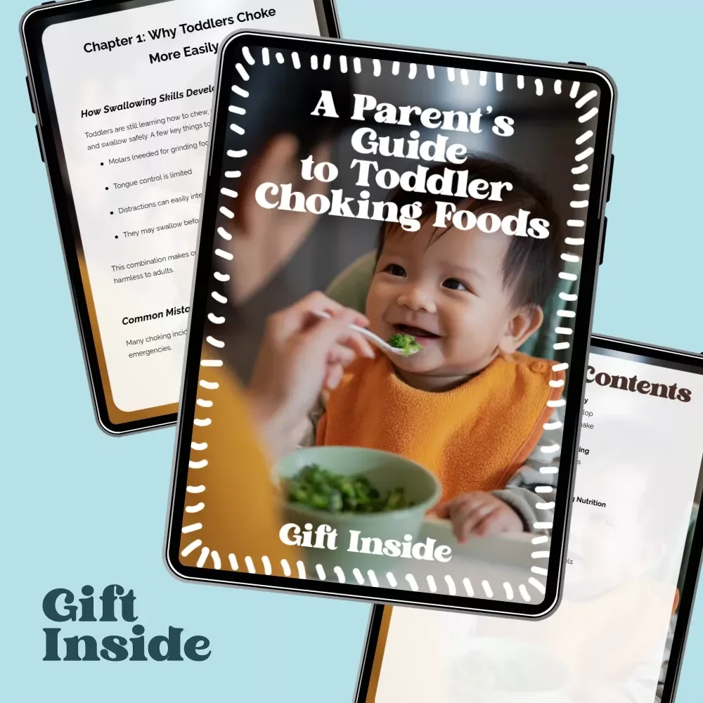 A Parent’s Guide to Toddler Choking Foods – Safety-Focused Feeding Guide for Parents | Foods That Cause Toddler Choking | Digital Download