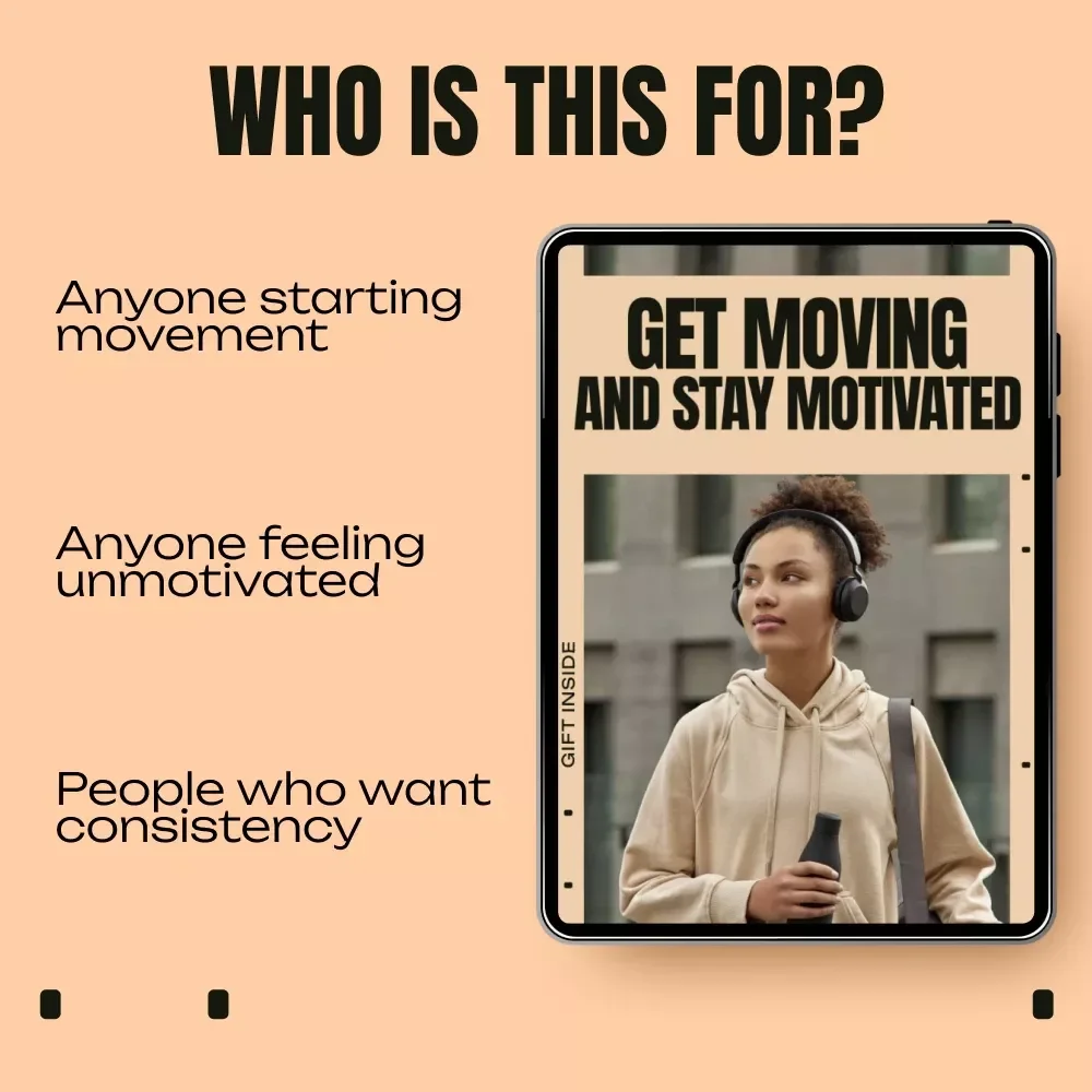 Get Moving and Stay Motivated – A Practical Ebook for Building an Active Lifestyle for Beginners, Simple Routines, Sustainable Habits & Real Motivation