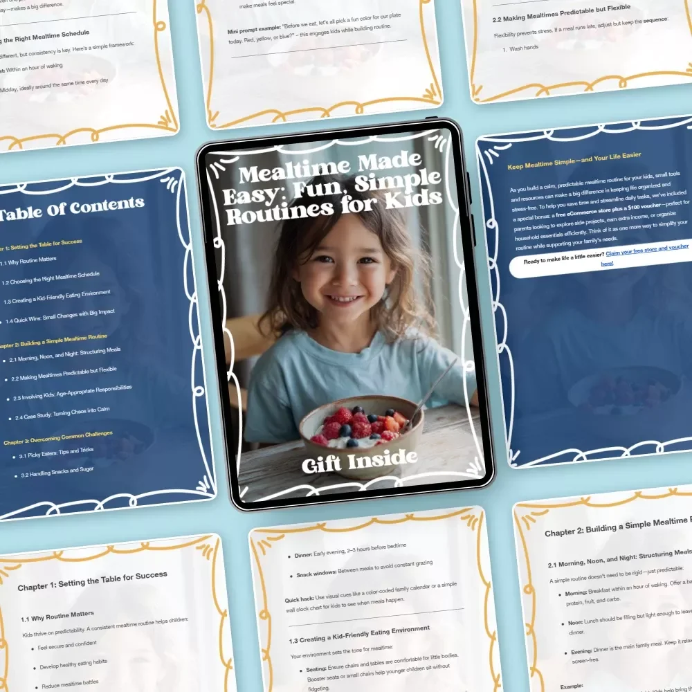 Mealtime Made Easy: Fun, Simple Routines for Kids – A Simple Mealtime Routine for Kids Guide for Stress-Free Family Meals