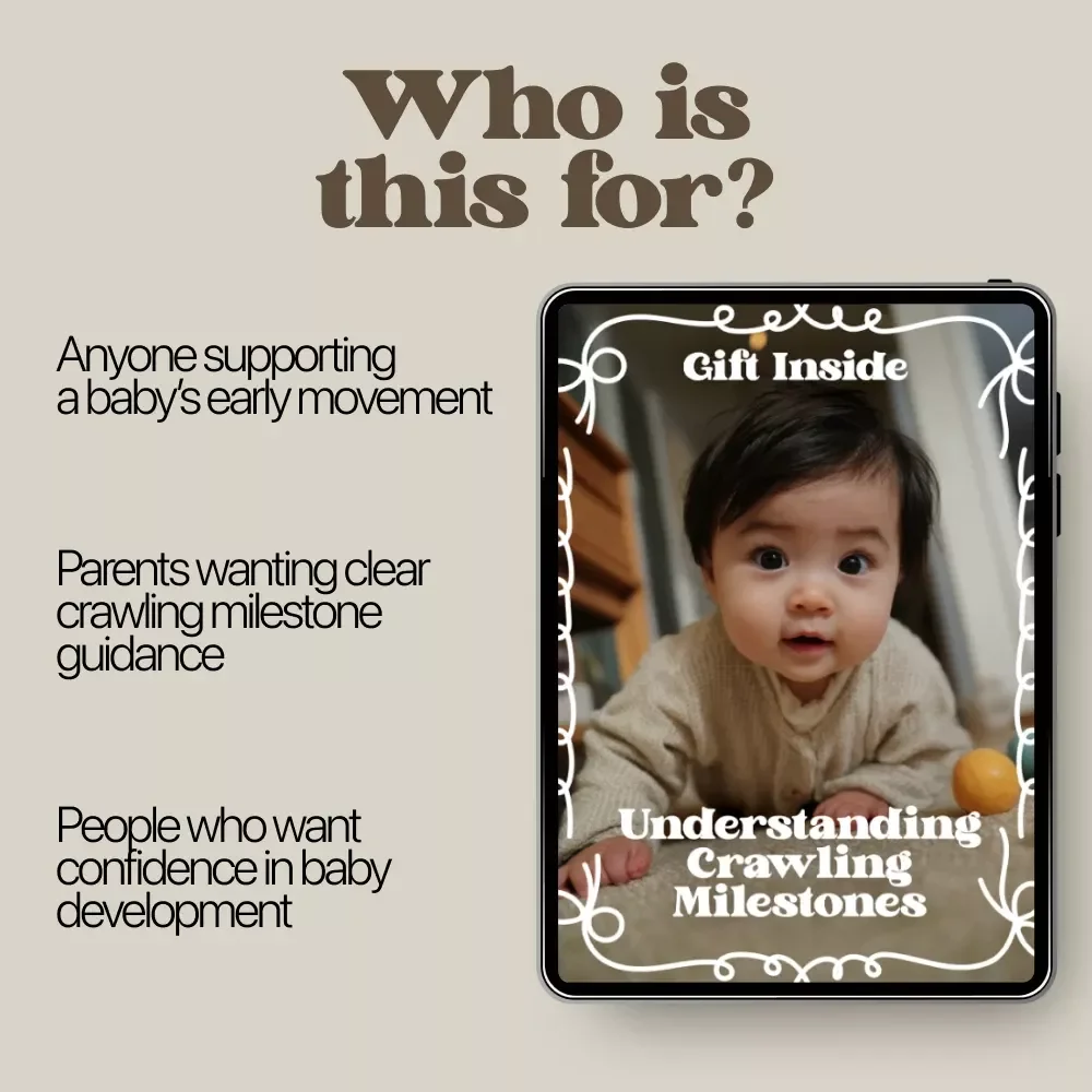 Understanding Crawling Milestones Guide for Parents | Baby Development Digital Download | Crawling Milestones Tracker & Support
